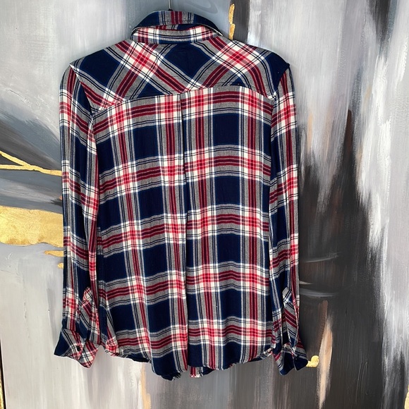 Rails flannel style soft button down top - Picture 4 of 4